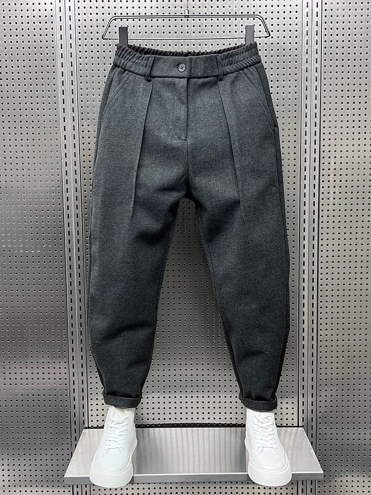 VanBruggen™ | Elegante gemêleerde broek