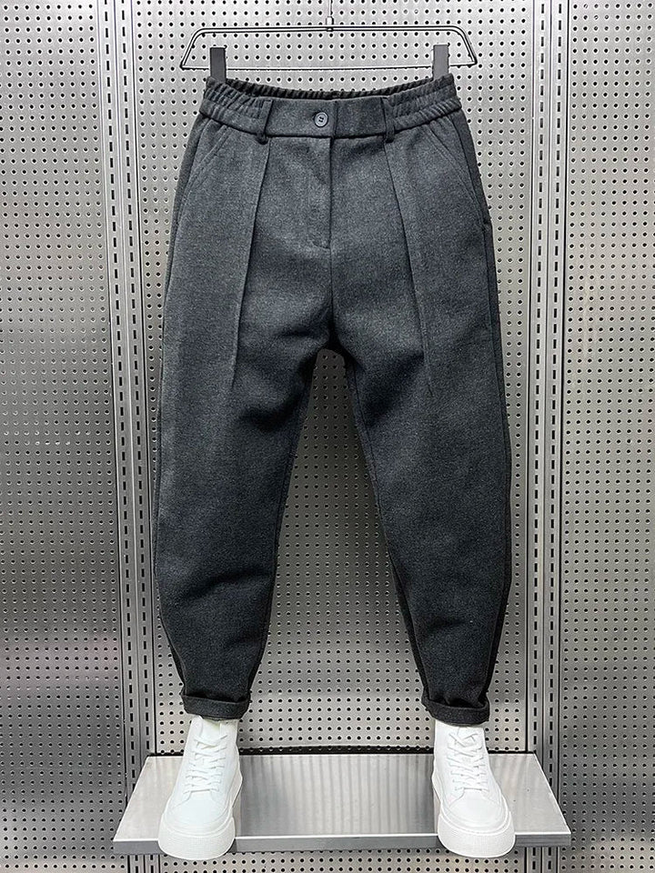 VanBruggen™ | Elegante gemêleerde broek