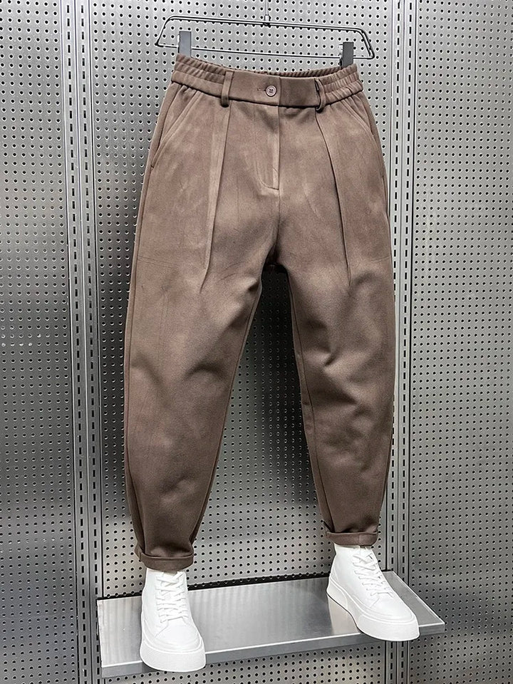 VanBruggen™ | Elegante gemêleerde broek