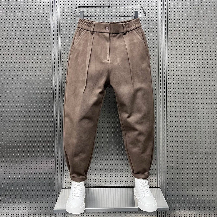 VanBruggen™ | Elegante gemêleerde broek
