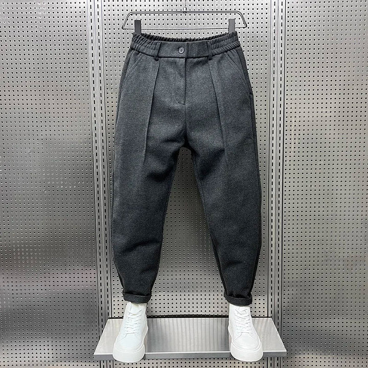 VanBruggen™ | Elegante gemêleerde broek