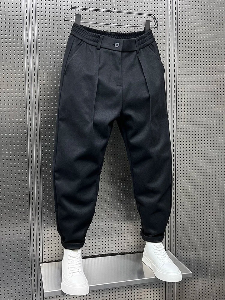 VanBruggen™ | Elegante gemêleerde broek