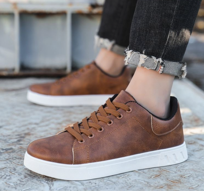 VanBruggen™ | Leren Sneakers