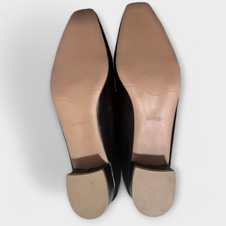 VanBruggen™ | Elegante mocassins met hak