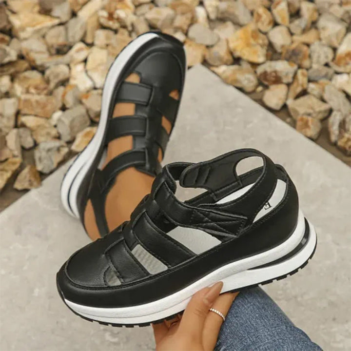 VanBruggen ™ | Chique orthopedische sandalen voor vrouwen met klittenband