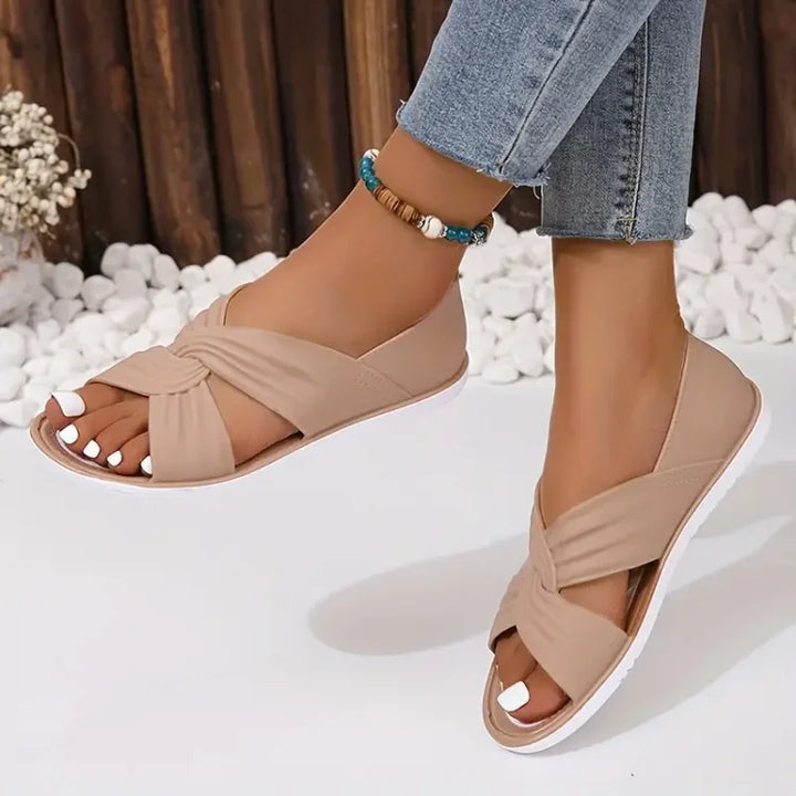 VanBruggen™ | Dames orthopedische sandalen met strik