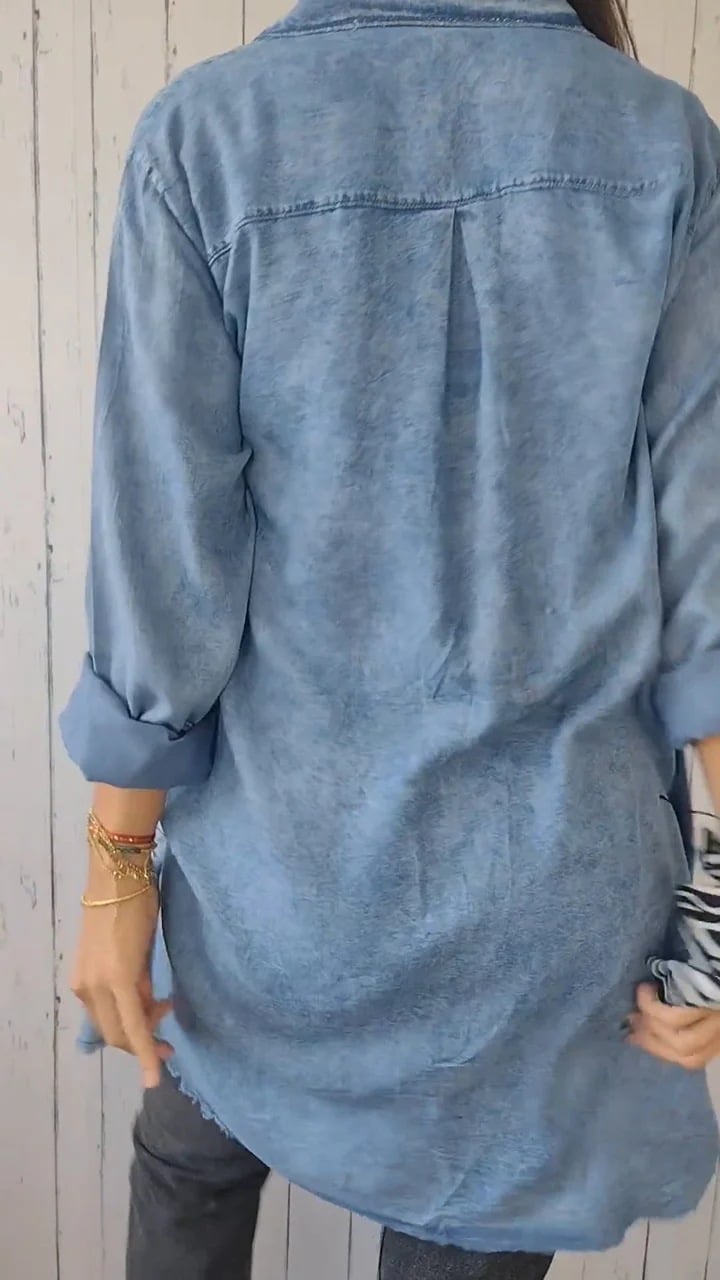 VanBruggen™ | Lange denim jas