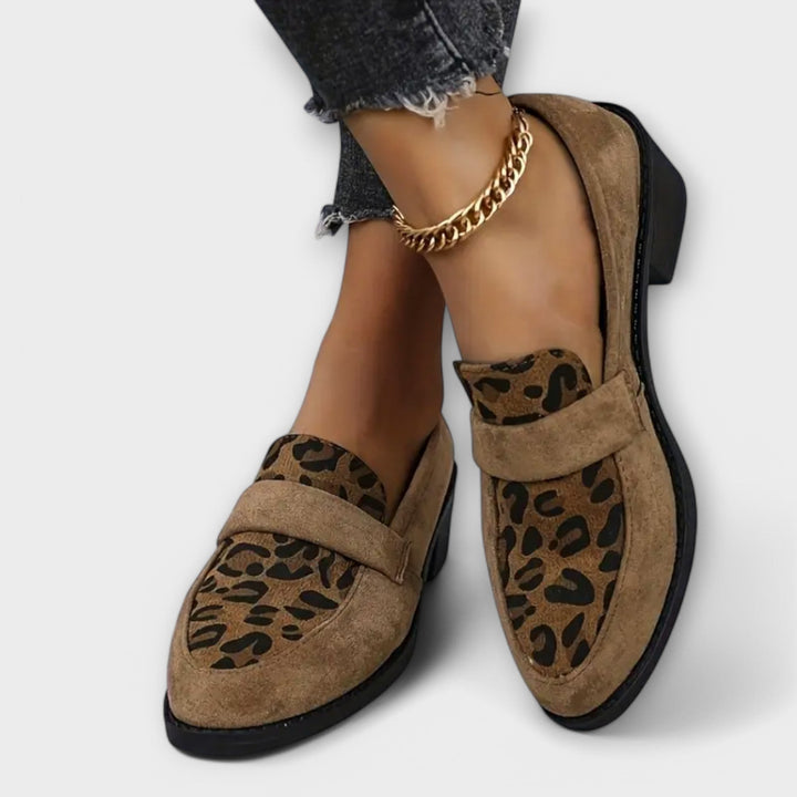 VanBruggen™ | Elegante schoenen met luipaardprint