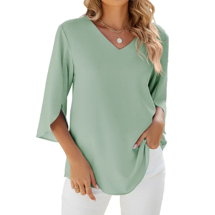 VanBruggen™ | Blouse met V-hals
