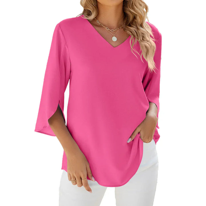 VanBruggen™ | Blouse met V-hals