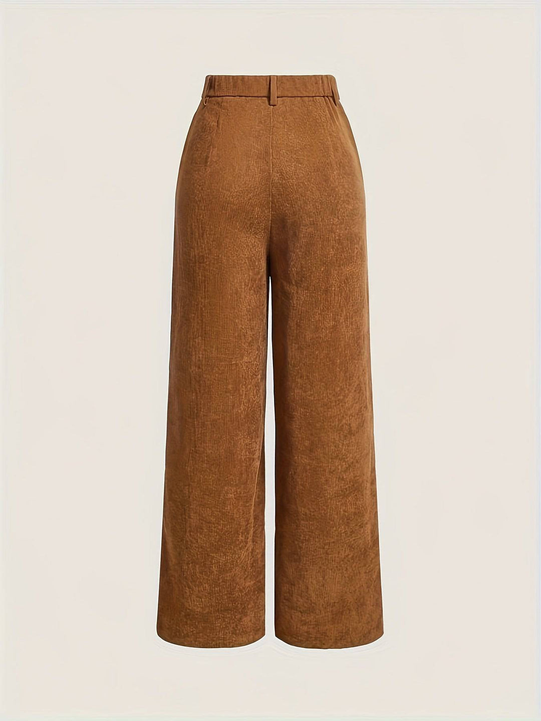 VanBruggen™ | Dames Corduroy Broek met Rechte Pijpen