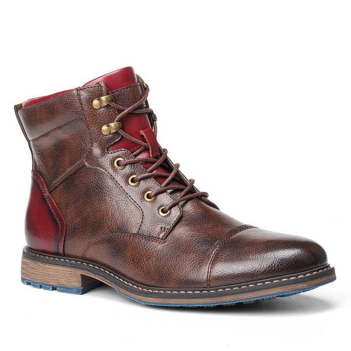 Chris™ | Luxe Handgemaakte Leren Oxford Laarzen